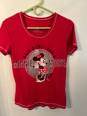 Disney Parks XS Minnie Mouse Walt Disney World 1971 Camiseta Corta Slub Foto 1 de 4
