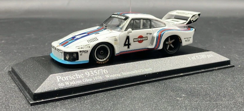 Minichamps 1/43 Porsche 935 6h Watkins Glen 1976 Winners Stommelen #4 400766304 - Image 1 of 4