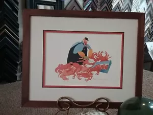 RIE MUNOZ Custom Framed & Matted "PACKING DUNGENESS", 1986 Rare Limited Edition - Picture 1 of 5