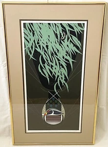 Charley Harper, "Tailgator" signed & numbered framed serigraph 1986 - Picture 1 of 4