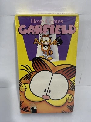 SEALED! Here Comes GARFIELD! (VHS, 1990) - CBS/FOX Video New In Box Sealed — 第 1/4 张图片