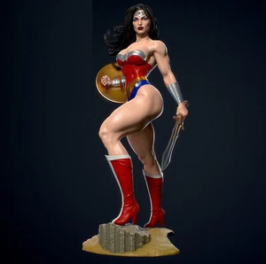 Painted Wonder Woman Statue 1/6 Sexy Figure - Picture 1 of 5