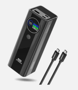 140W Power Bank, 27000mAh 3-Port Portable Laptop Charger, Smart Digital Displ... - Picture 1 of 9