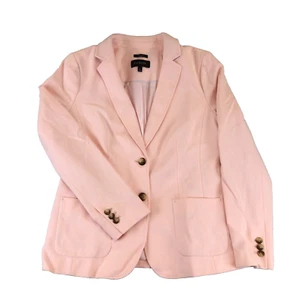 Talbots Aberdeen Blazer hellrosa Damen 8 Piqué-Strick klassisch Stichauswahl Revers - Bild 1 von 11