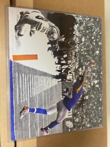 ODELL BECKHAM JR Catch New York Giants Unsigned Glossy 8x10 Photo NFL