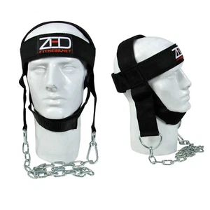 Weight Lifting Pro Head & Neck Harness Gym Workout Exercise Training Padded Belt - Picture 1 of 4