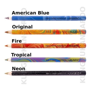 KOH-I-NOOR 3406 Multicoloured Jumbo MAGIC Pencils Crayons Art - 5 Colours - Picture 1 of 7