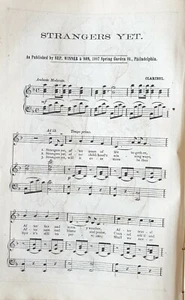 1882 = SPARTITO MUSICALE OTTOCENTESCO = Originale = RARO (8a) - Picture 1 of 1