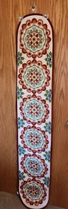 Table Runner Beaded Boho Abstract Handmade India Bohemian Approx 13x72 Pier One - Picture 1 of 10