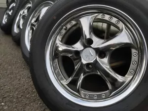 Juego de 4 ruedas JDM WORK ”vs-kf” 15 pulgadas 100x4H Japón Racing Classic raro - Imagen 1 de 10