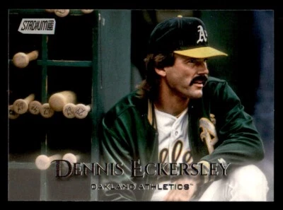 2019 Stadium Club #174 Dennis Eckersley Oakland Athletics - Image 1 of 2