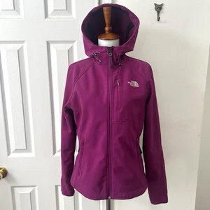 The North Face Women's Size S Boysenberry Hooded Full-Zip Jacket / Pockets - Picture 1 of 9
