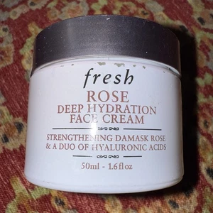 Fresh Rose Deep Hydration Face Cream 1.6 fl oz Full Size Brand New In Box SEALED - Picture 1 of 3