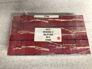 Lote de 180 x Batería Original HTC BL01100 Para HTC Desire C/Desire 200 1230mAh - Imagen 1 de 3