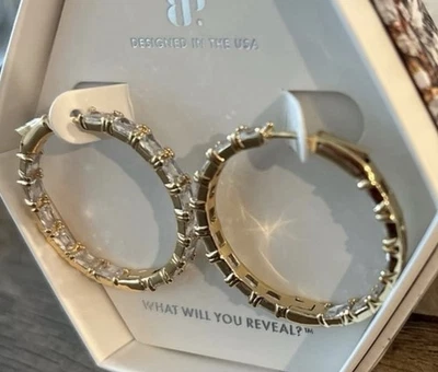 Bomb Party Everything And More April 2025 Earrings - ER55737 Gold - Image 1 of 4