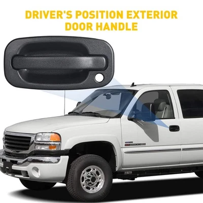Manija del conductor lateral de la puerta delantera apta para Chevrolet Silverado GMC Sierra 1500 1999-2006 Foto 1 de 4