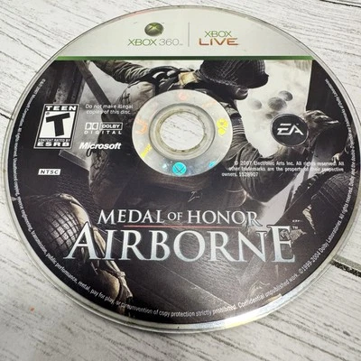 Medal of Honor: Airborne (Microsoft Xbox 360, 2007) - Image 1 of 2