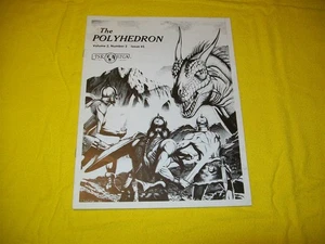 POLYHEDRON MAGAZINE # 5 DUNGEONS & DRAGONS AD&D TSR RPGA - 1 HIGH GRADE - Picture 1 of 1