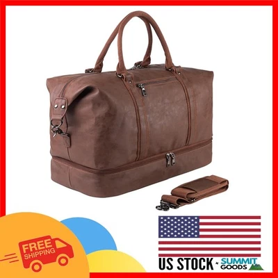 Стильная спортивная сумка большого размера - 52 л водонепроницаемая дорожная сумка с отделением для обуви - Изображение 1 из 4