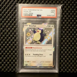 Snorlax 2021/091 SV: Paldean Fates Holo - Bild 1 von 2