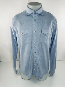 LEFT COAST TEE - NEW w TAG - Western Pearl Snap M Shirt - MSRP: $175 - Picture 1 of 6