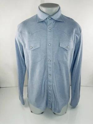 LEFT COAST TEE - NEW w TAG - Western Pearl Snap M Shirt - MSRP: $175 - Image 1 of 4