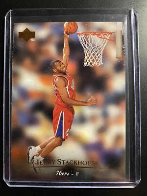 1995-96 Upper Deck Basketball Jerry Stackhouse Rookie Card #133 🔥🔥 - Image 1 of 2