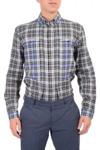 Just Cavalli Men's Multi-Color Casual Shirt US M IT 50 - Picture 1 of 5