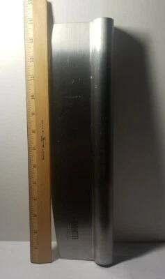 Picadora/cortadora/rebanadas Bialetti 13,75" acero inoxidable calibre pesado PIZZA  Foto 1 de 4