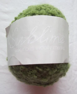 Sublime Luxurious Woolly Merino Yarn-#185 Spruce Green ~ 50 grams - Picture 1 of 7