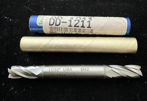 11/32” End Mill Cobalt Double End Melin Tool DD-1211 Retail $32 | T6 - Picture 1 of 2