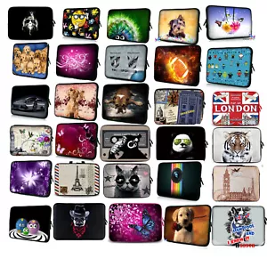 14" Colourful Laptop Case Bag For ASUS E410MA,HP 14s,DELL XPS 13, - Picture 1 of 40