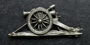 Genuine Royal Artillery Volunteers Pouch Badge - Picture 1 of 4