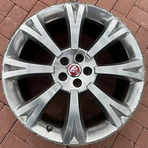JAGUAR XJ XK 'ORONA' POLISHED 20" REAR OEM WHEEL RIM - Imagen 1 de 7
