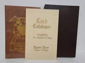 Orson Scott Karte CARDOGRAPHY 1st Leather SIGNED 1/250 - Bild 1 von 6