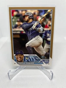 2023 Topps Series 2 - Harold Ramirez #387 Gold /2023 - Picture 1 of 3