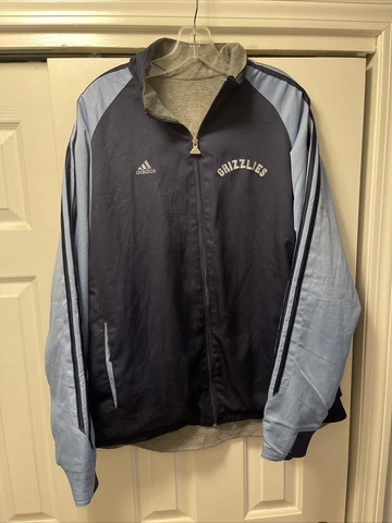 Adidas Memphis Grizzlies NBA Light Track Jacket Men’s Size Medium Cover