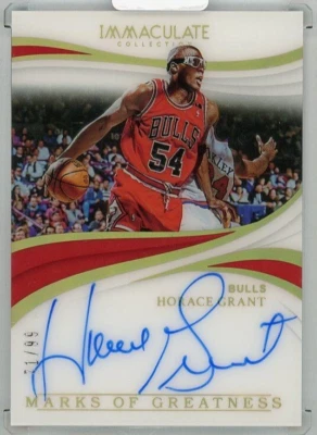 2018-19 PANINI Immaculate Collection Horace Grant Autograph【71/99】 - Image 1 of 2