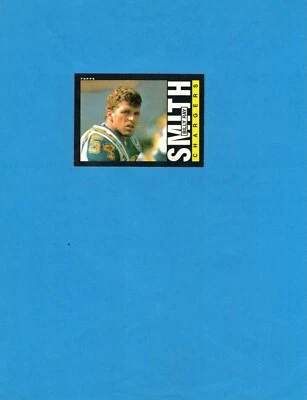 1985 Topps #378 Billy Ray Smith! San Diego Chargers! - Image 1 of 2