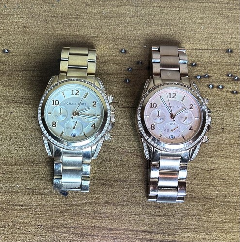 Michael Kors MK5263 & MK5166 Donna Oro & ROSA Acciaio Inox: LEGGI SOTTO