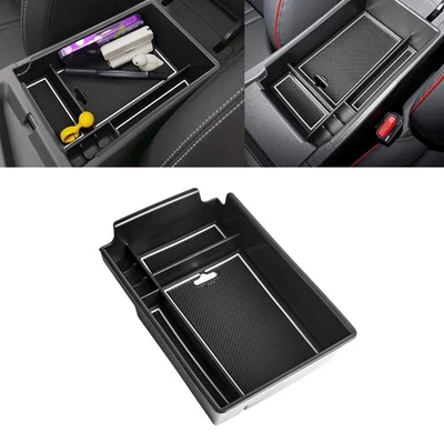 For Hyundai Sonata N-Line 2020+ Console Armrest Box Storage Tray Holder w/Pad Foto 1 de 4