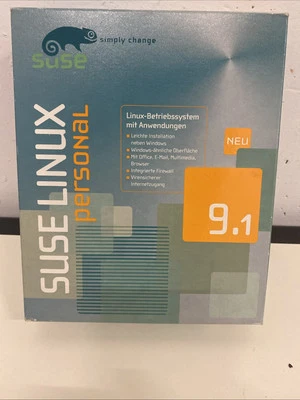 SUSE LINUX professional  9.1 Betriebssystem Simply Change - Bild 1 von 4