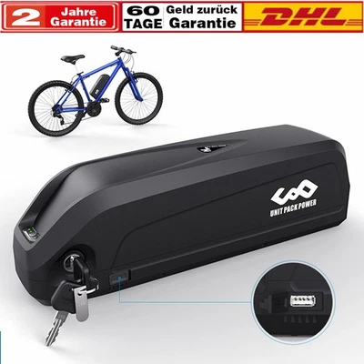 UNIT PACK POWER Samsung/LG 48V 52V 60V 24Ah 25Ah Li-ion Ebike Akku für 350W-2000W Elektrofahrrad