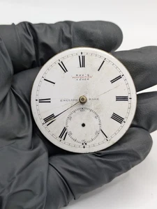 Kay's Pocket Watch Movement English Make Perfect Lever For Part / Repair 45.93mm - Picture 1 of 14