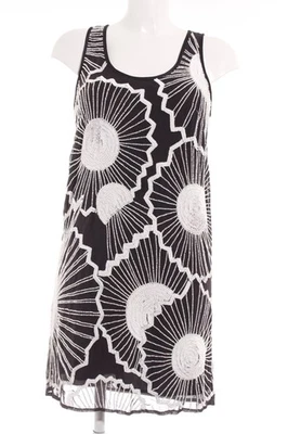 FRENCH CONNECTION Abito scamiciato Donna Abito Taglia IT 42 blu scuro-bianco - Immagine 1 di 4