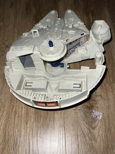 Vintage 1982 Millennium Falcon Star Wars Kenner Micro Incomplete - Picture 1 of 13