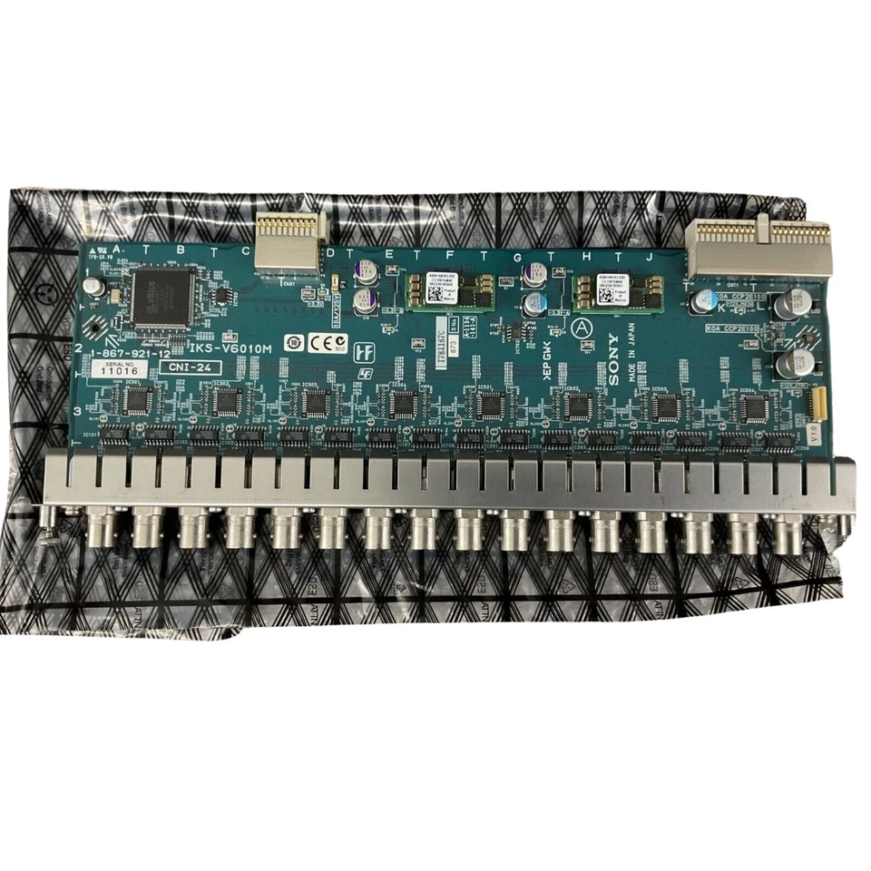 索尼集成路由系统 IKS-V6010M 卡套装 1-867-921-12 EP GW CNI-24 — 第 1/4 张图片