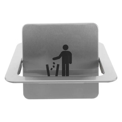  Eingebauter Mülleimer für die Arbeitsplatte, Klappdeckel, Abfallschlucker, - Bild 1 von 4