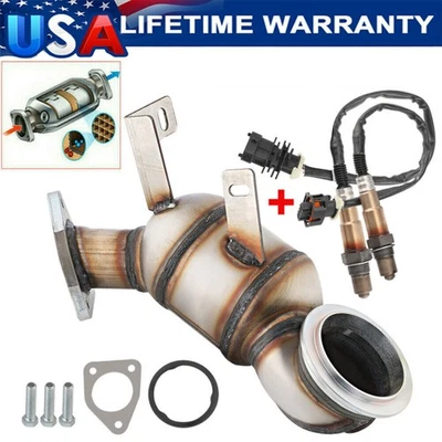 Convertidor catalítico con sensores de O2 para Chevrolet Cruze 1,4 L 11-2016 Sonic Trax Foto 1 de 4