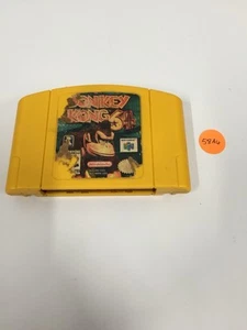 Donkey Kong 64 Nintendo 64 N64 testé et fonctionne authentique chariot d'origine seulement 58A6 - Photo 1/2